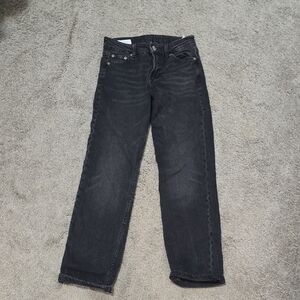 Zara Black Wash Jeans
